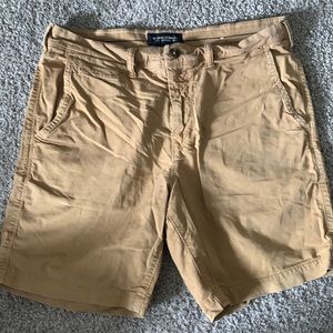 American Eagle khaki shorts, next level flex